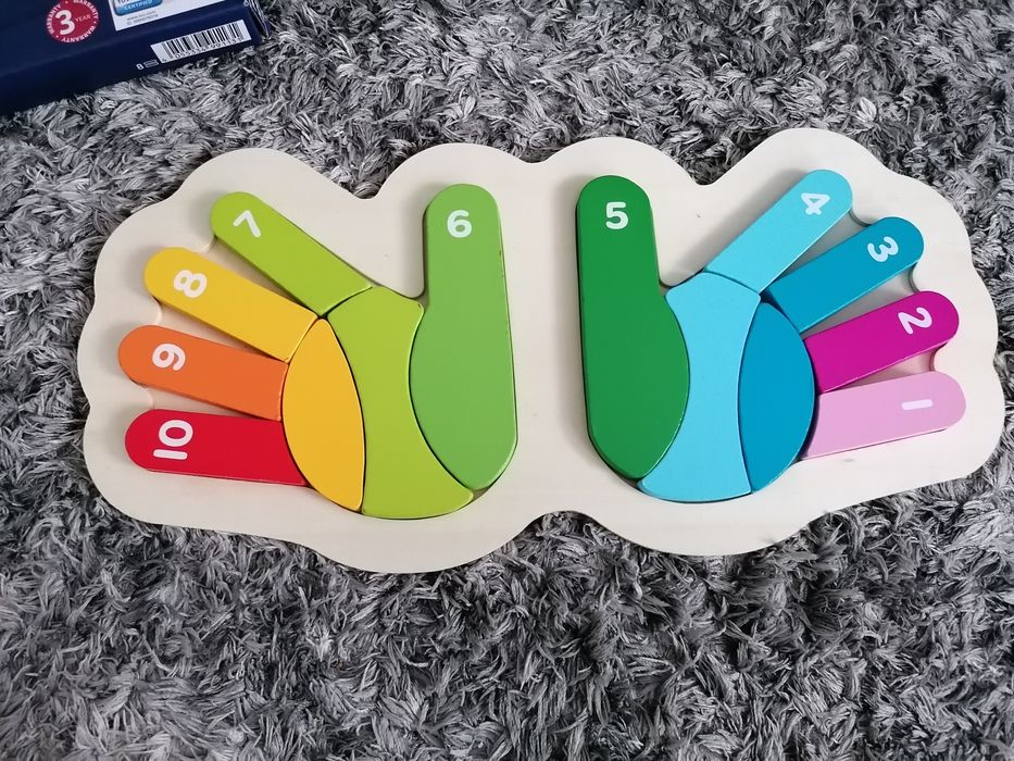 Playtive drewniana zabawka edukacyjna Montessori