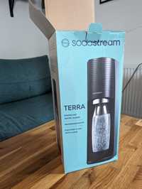 Sodastream Terra saturator czarny zestaw startowy butelka butla CO2