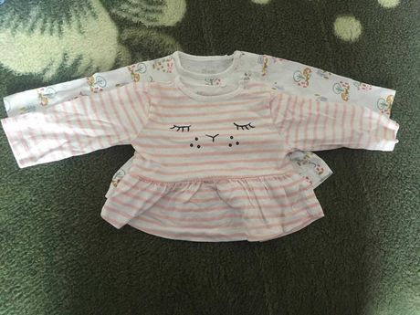 Blusas de bebé de manga comprida