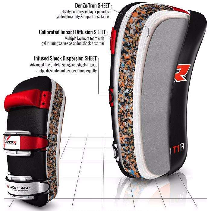Escudo médio curvo RDX - ARM PAD CURVE APR-T1