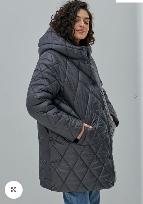 Зимня куртка пуховик для вагітних М