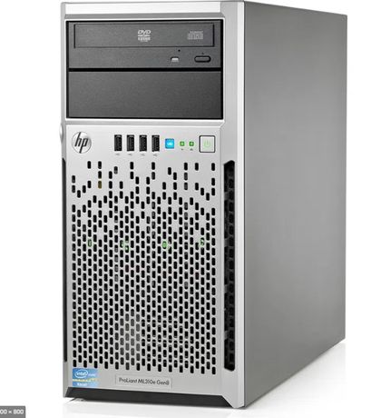 Servidor HP ProLiant ML310e Gen8 v2 - Xeon v3, 4x500GB, P222, 2x PSU