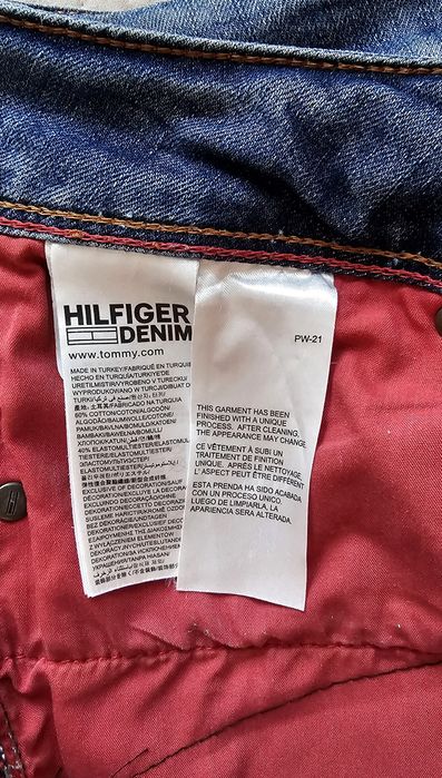 Tommy Hilfiger W27L32 biodrówki niski Stan y2k 90s 00s grunge lolita