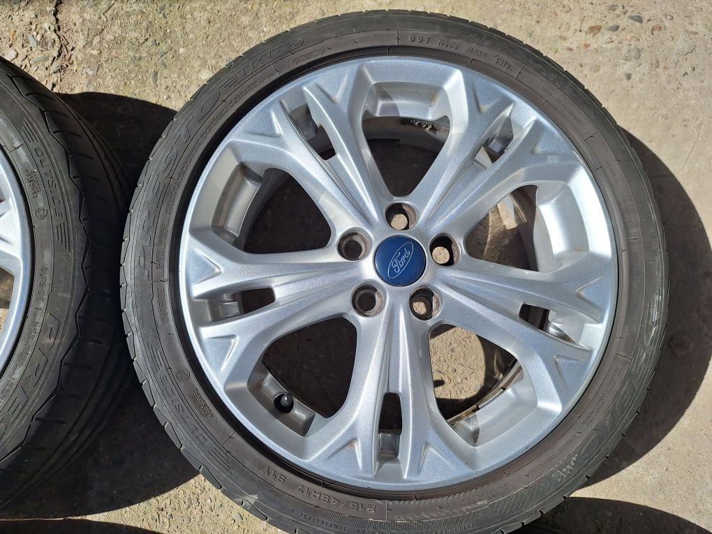 Felgi 17" FORD + opony S-max Galaxy Mondeo Focus 5x108 oryginalne