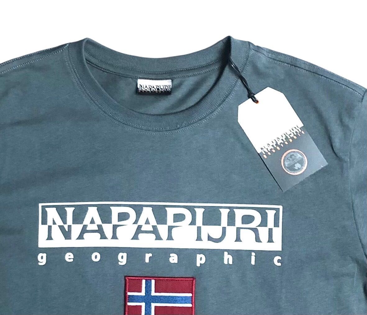 Футболка Чоловіча NAPAPIJRI (NAPAPIJRI) Сірий.