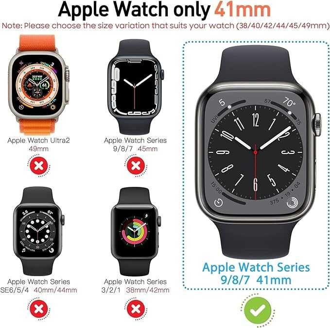 Ochraniacz ekranu do Apple Watch Series 9/8/7 41mm