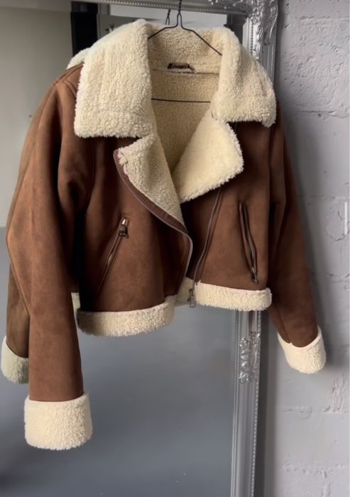 Жіноча укорочена дублянка