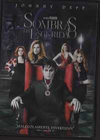Dvd Sombras da Escuridão -comédia-Johnny Depp/Michelle Pfeiffer-extras