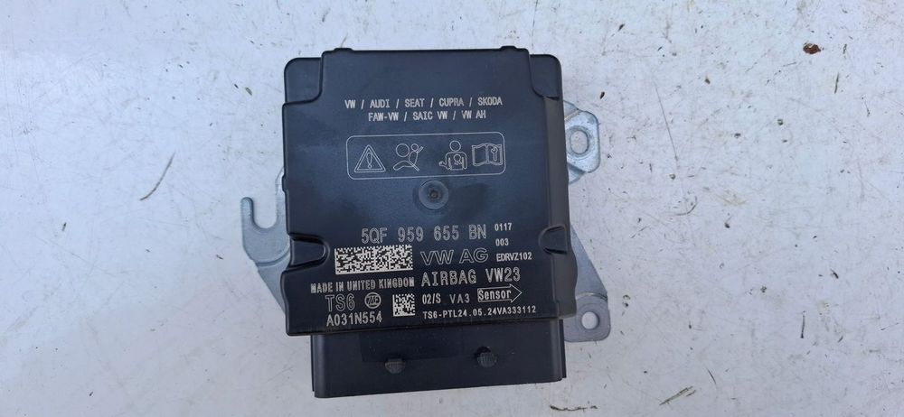 VW AUDI SKODA moduł sensor poduszek airbag 5QF959655BN