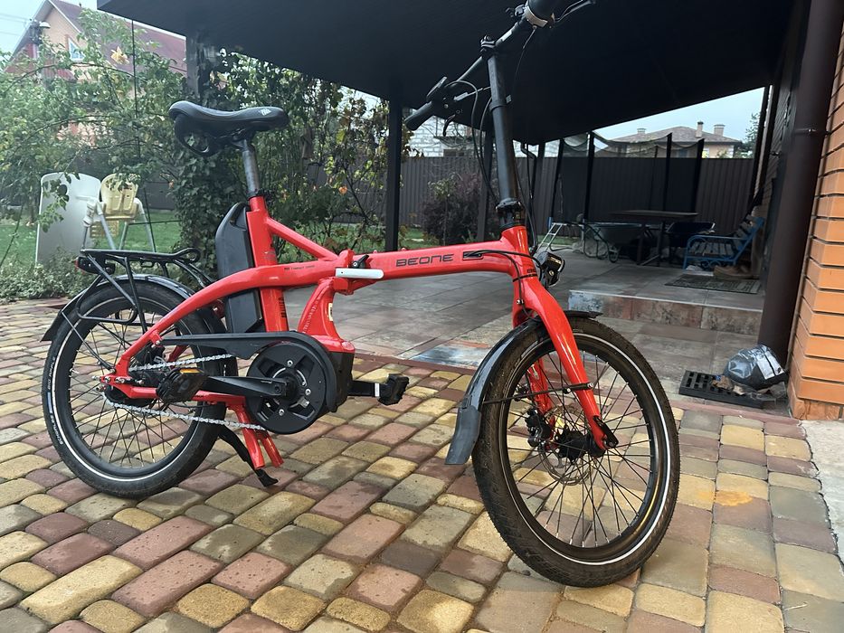 Велосипед Be One Compact Cruise, красный глянец