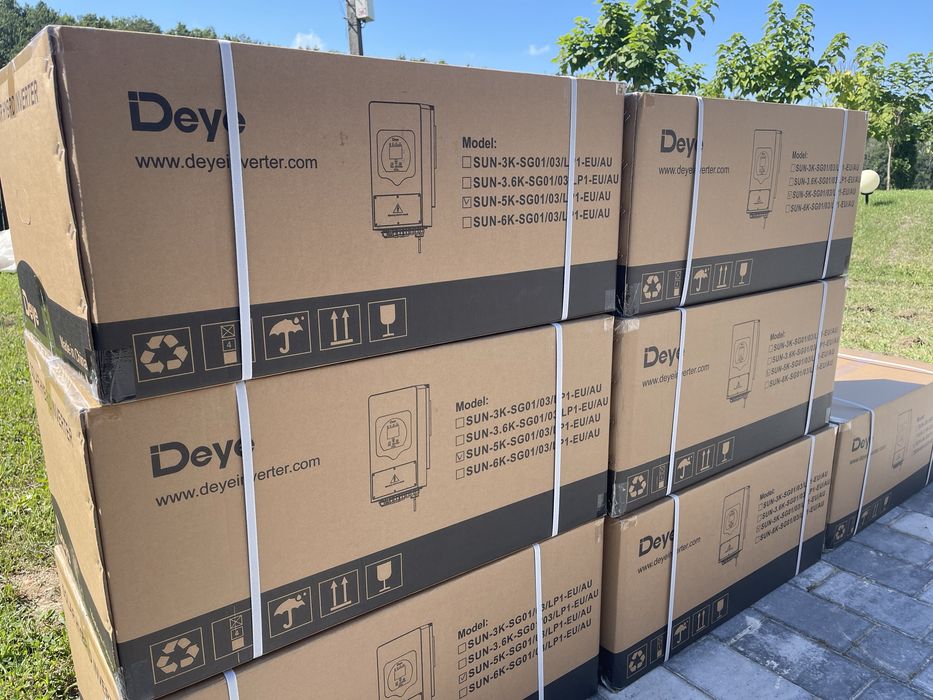 Інвертори Deye 6, 12 Квт,аккумулятори 5-pro-b, КРЕДИТ! В НАЯВНОСТІ!
