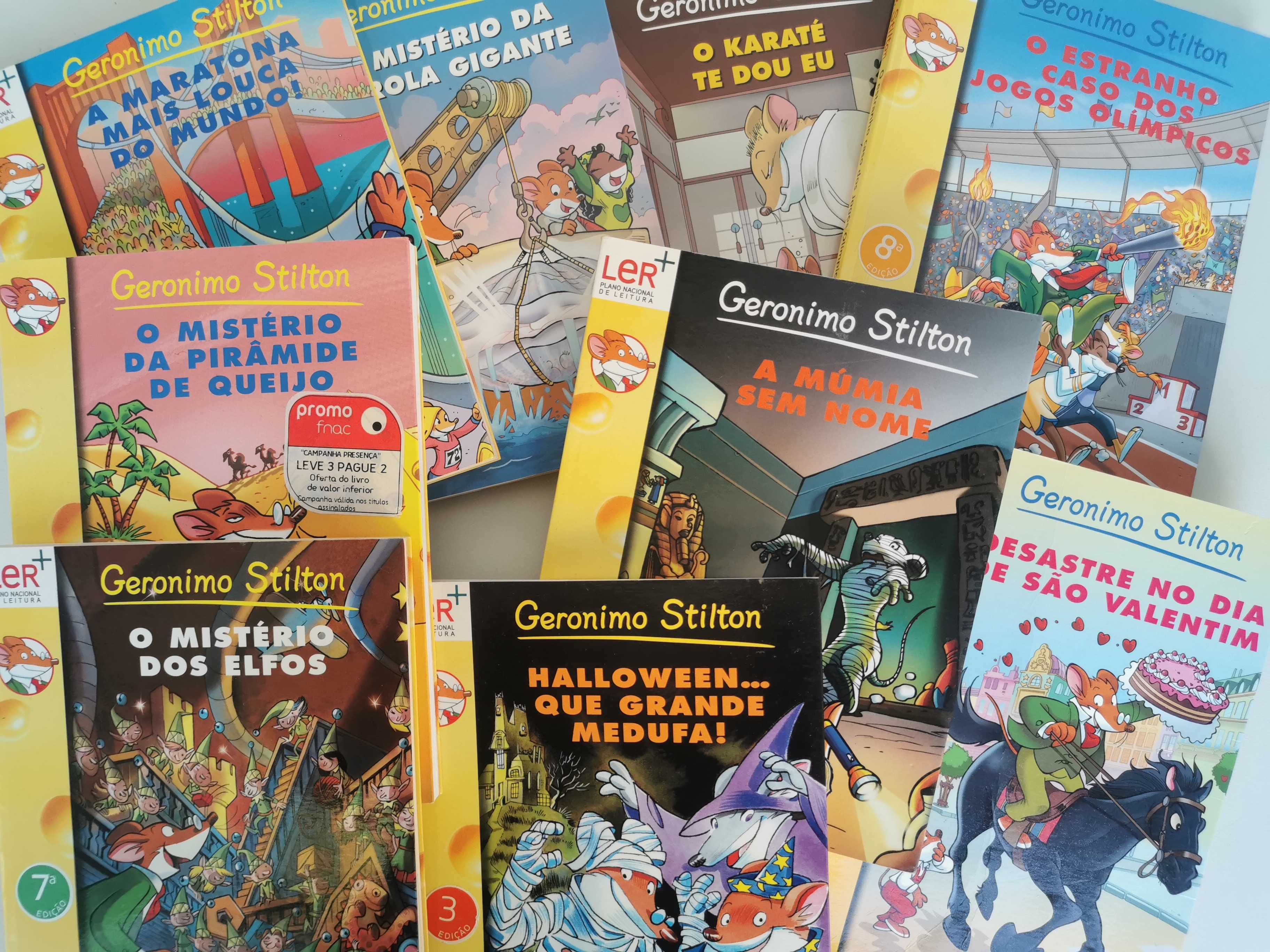 Livros Geronimo Stilton