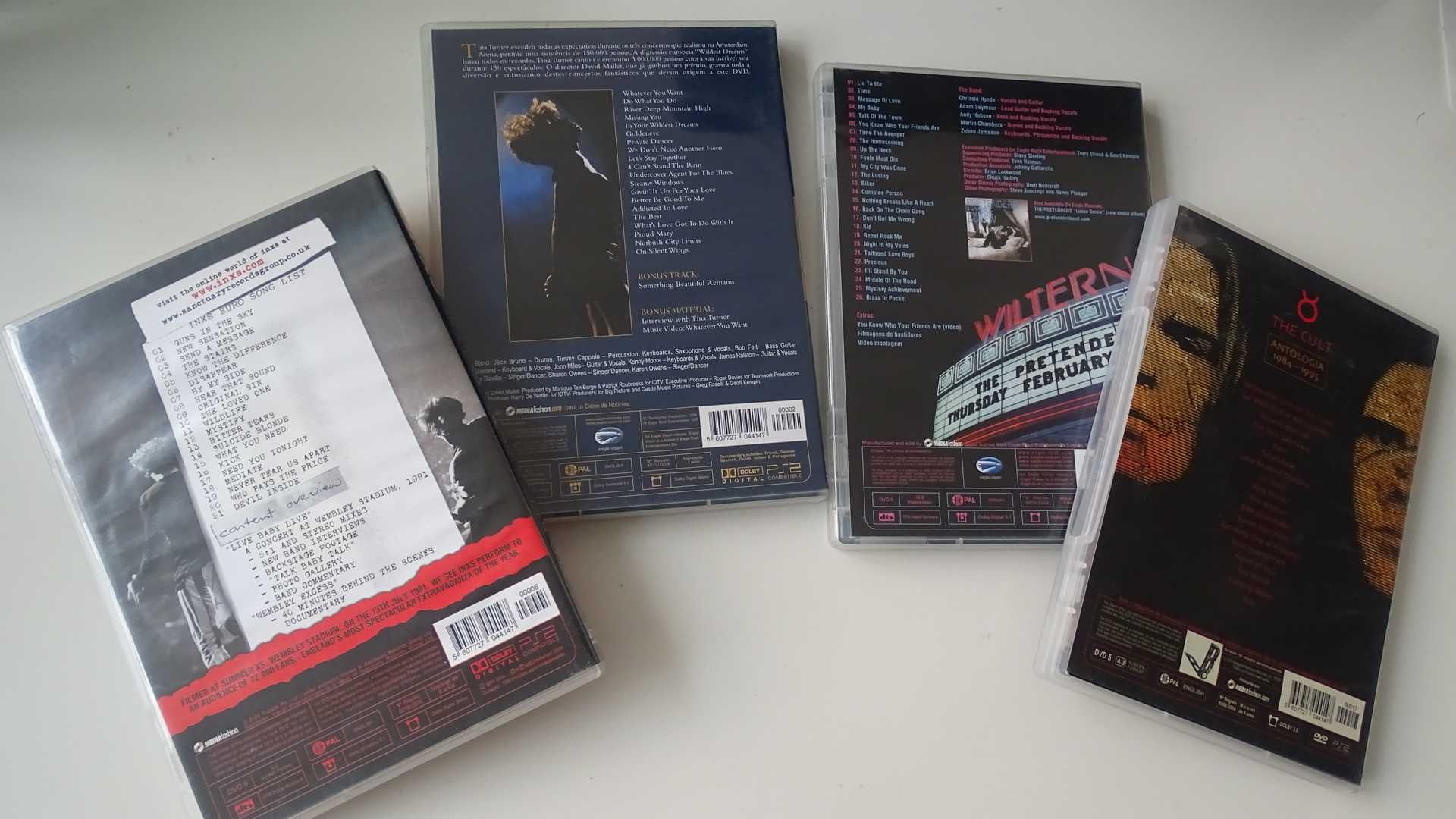 DVD MUSICA - Concertos anos 90