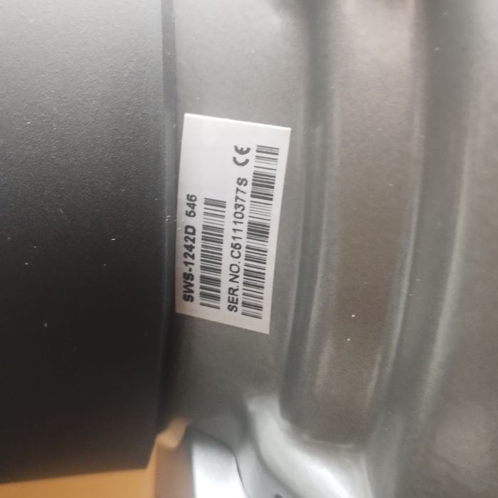Subwoofer alpine 900w 300w RMS series s dwie cewki sws 1242 4ohm