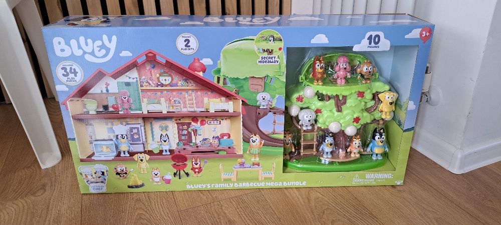 Bluey domek z basenem nowe