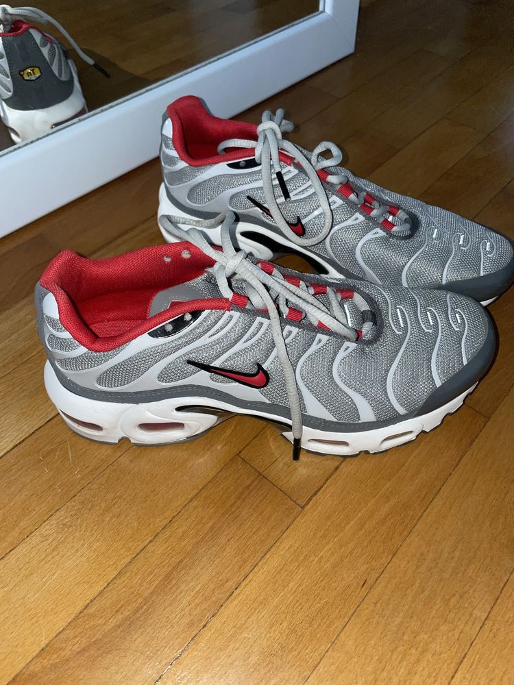 Jak Nowe NIKE air max plus tn 38,5 Szare