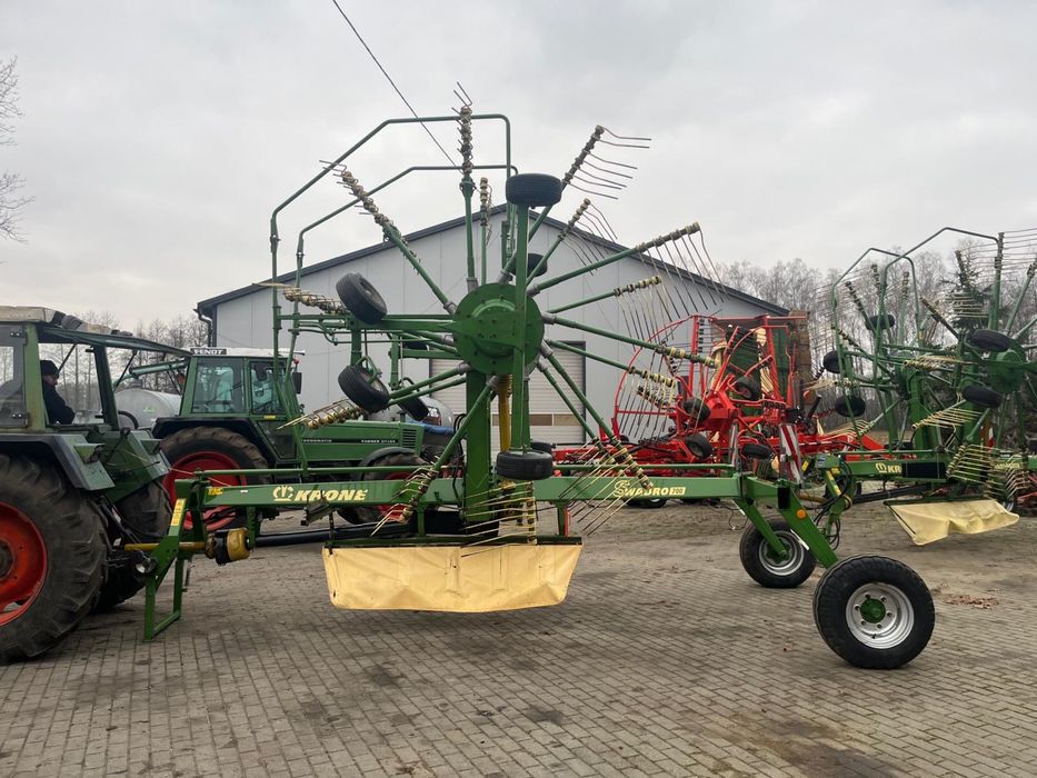 Zgrabiarka 2 karuzelowa Krone Swadro 700 zagrabiarka rok 2008