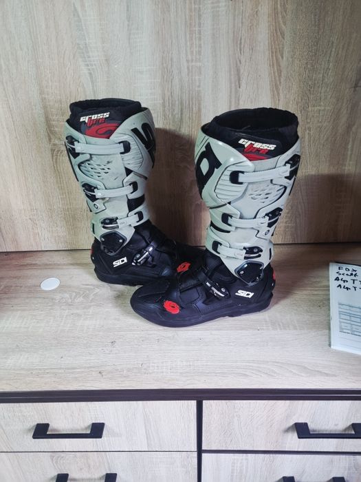 Buty cross enduro Sidi crossfire r 45 zawias