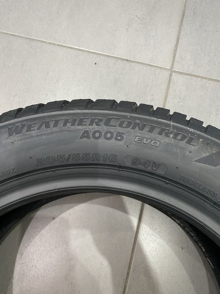 1 x 205/55 R16 Bridgestone WeatherCONTROL A005 Evo