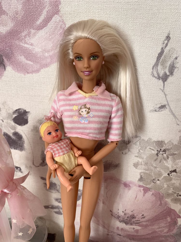 Barbie & Krissy Bedtime 2000 vintage