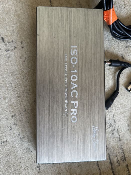 Fonte alimentação Harley Benton powerplant ISO-10AC Pro