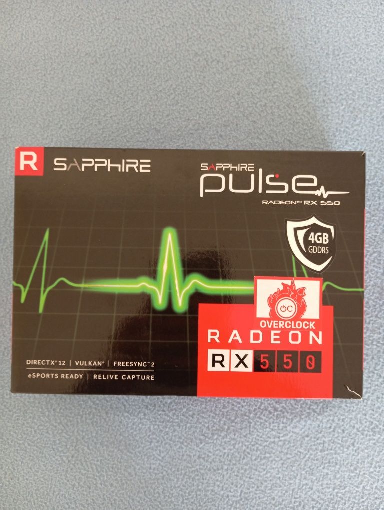 Placa Gráfica Sapphire Pulse Radeon RX 550 4GB DDR5