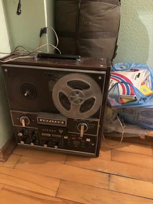 Бабінний магнітофон Юпітер-203- стеріо + бабіни