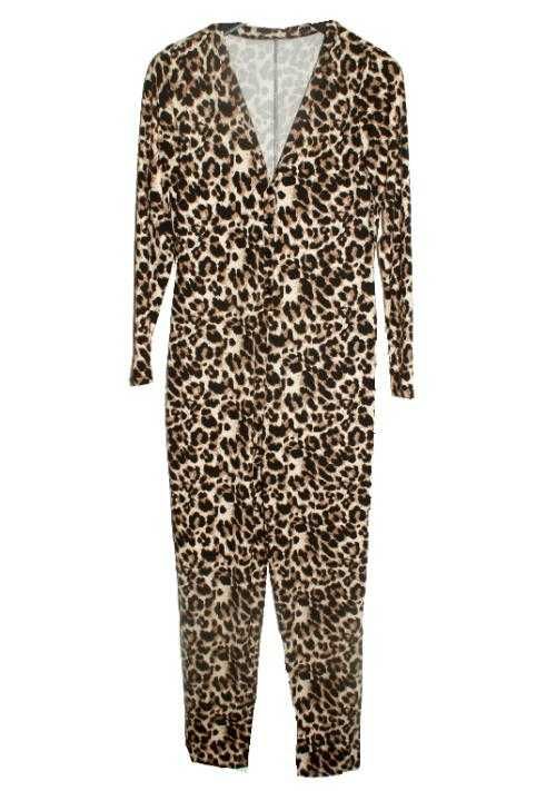 piżama damska panterka onesie kombinezon damski bielizna nocna 40 L