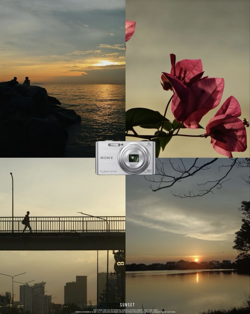 Sony Cyber-Shot DSC-W730 Цифровий Вінтажний Фотоапарат Мильниця