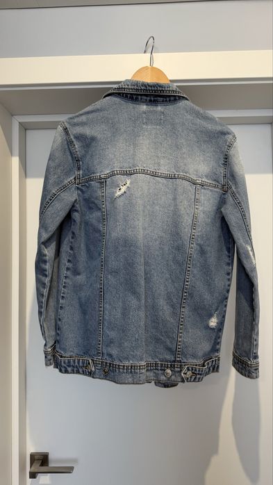Куртка сорочка Stradivarius і вітрівка Guess
