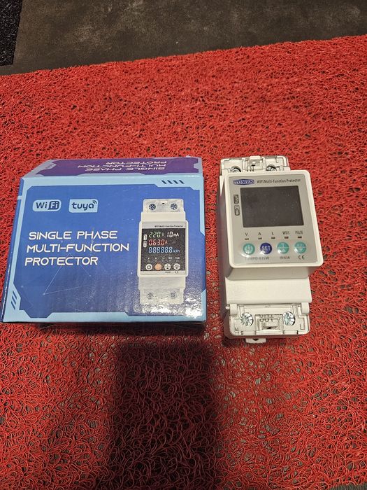 Реле напряжение TOMZN, EARU, 40A, 63A. Wi-Fi