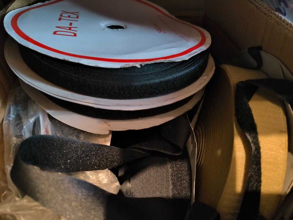 Швейная фурнитура молнии, липучки, ременные ленты и другое РАСПРОДАЖА