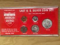 Zestaw USA 1964 half dollar 90% srebro