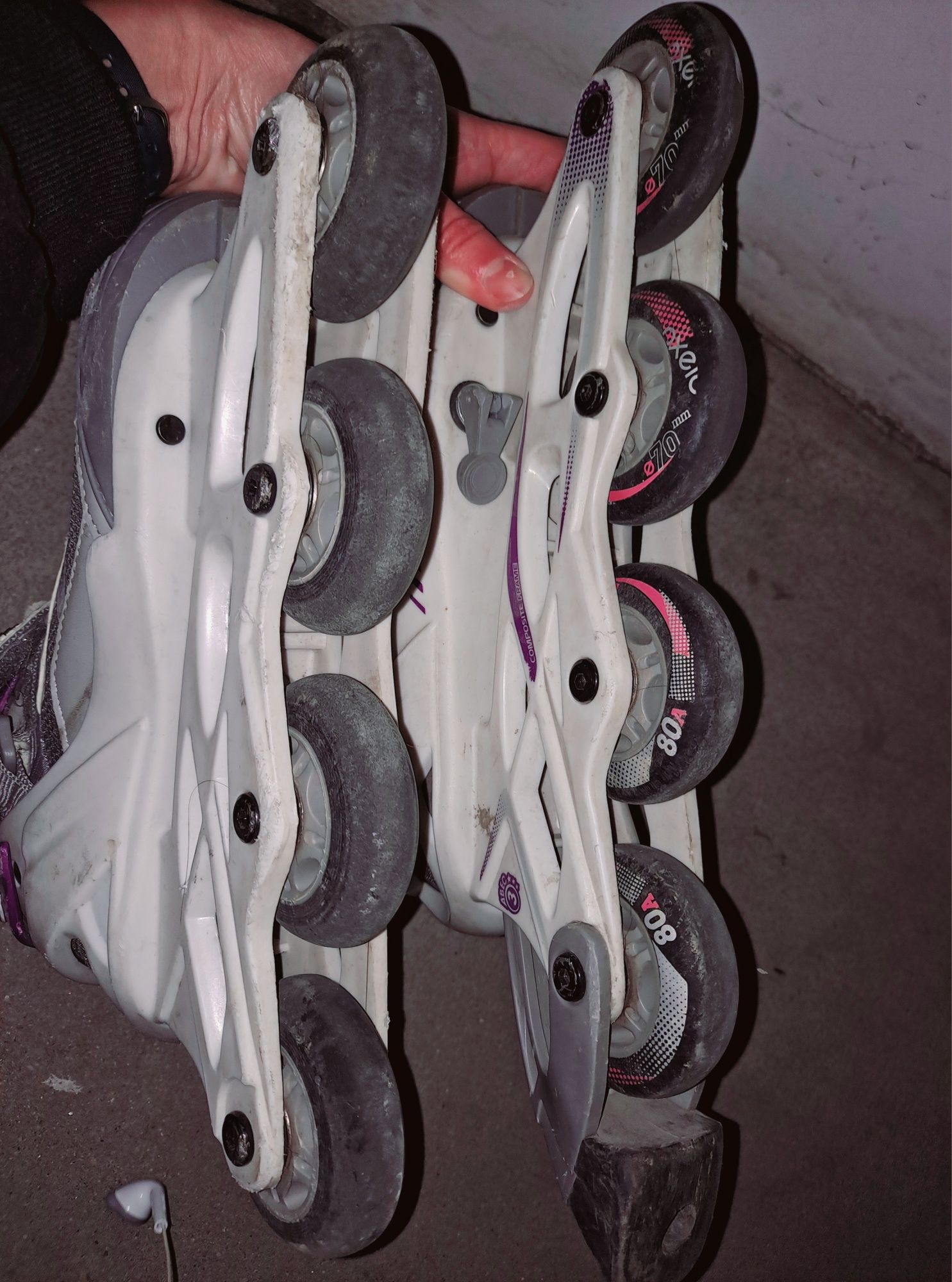 Rolki regulowane 32-35 Oxelo Decathlon