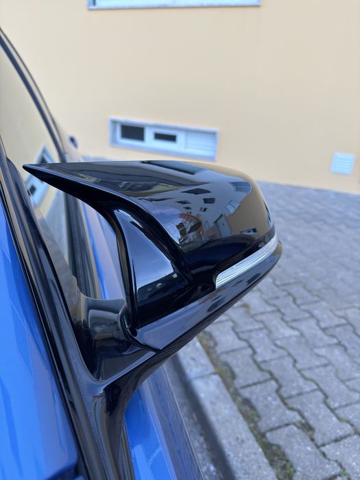 Capas de espelho bmw f31 preto brilhante