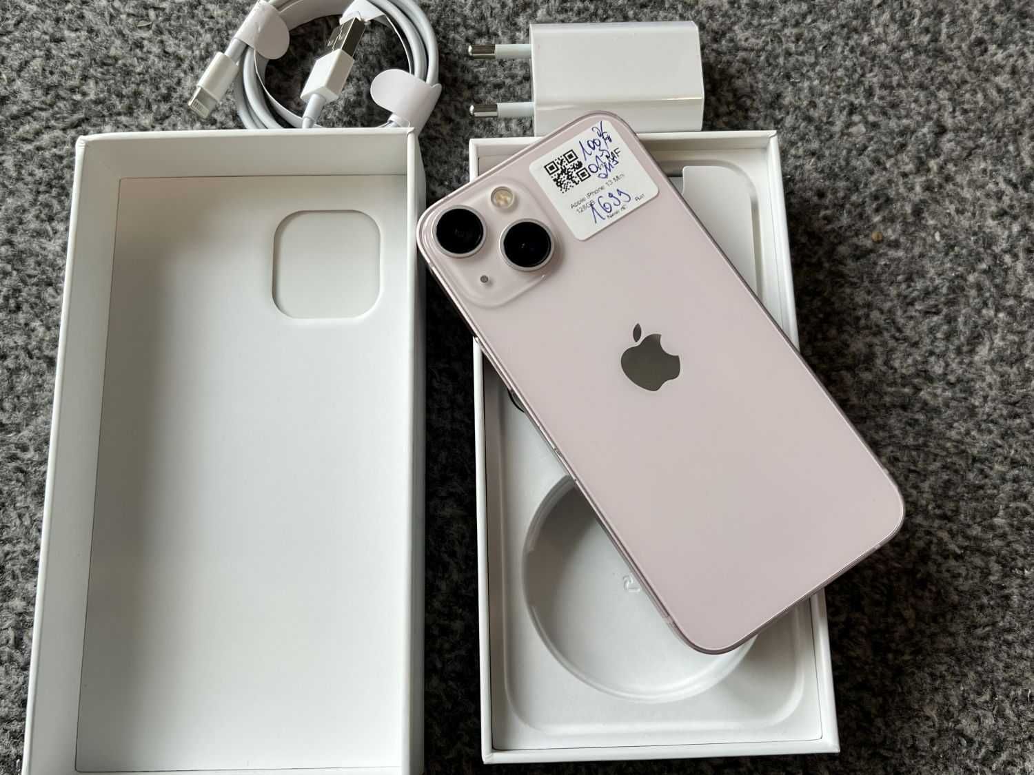 iPhone 13 Mini 128GB PINK Rose Różowy Bateria 100% Gwarancja FV