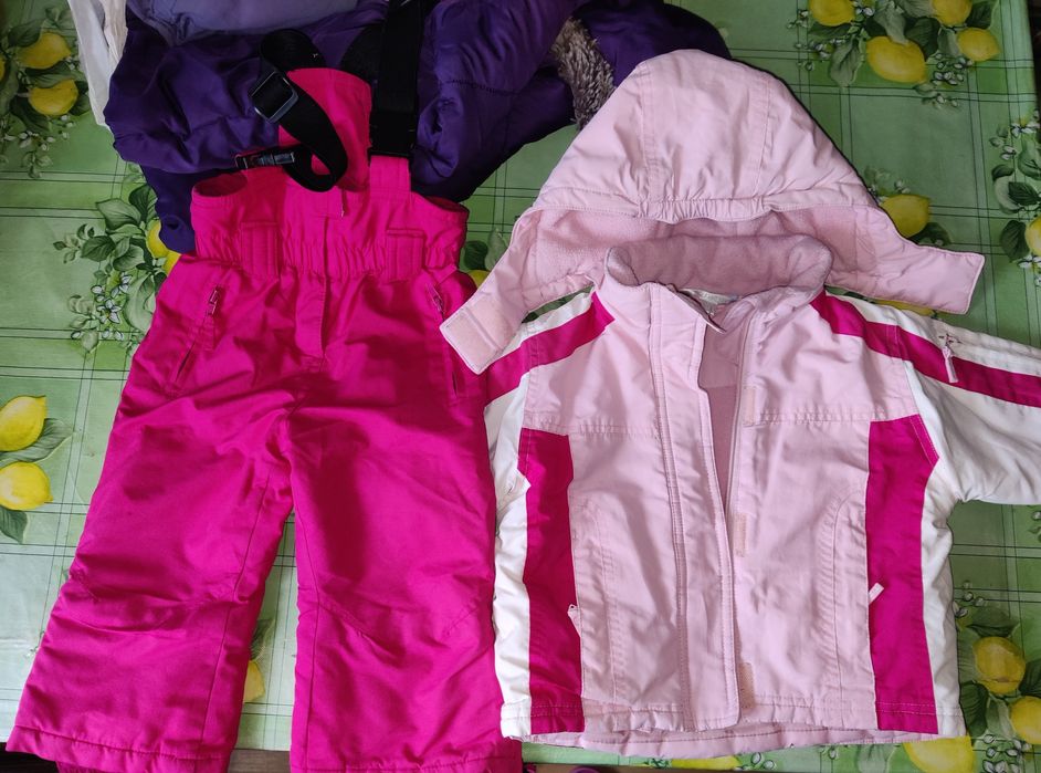 Теплий дитячий костюм на 1,5-2 роки