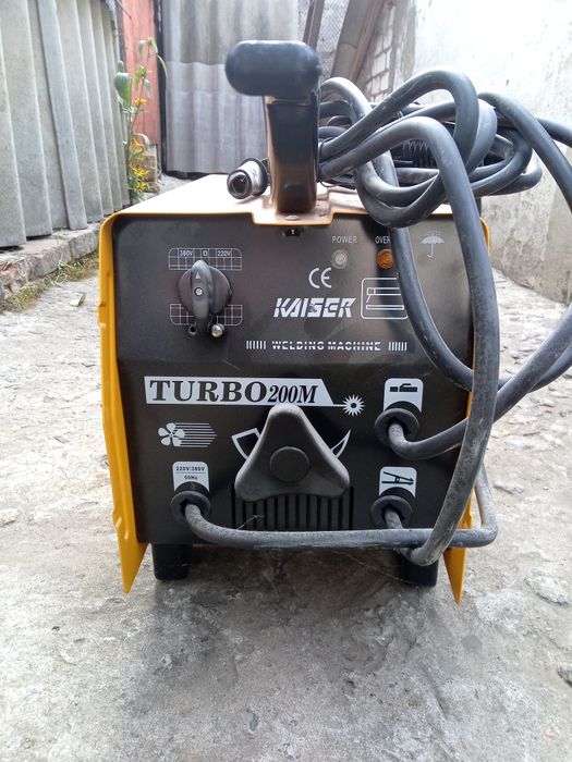 Новый сварочный аппарат kaiser welding turbo-200M