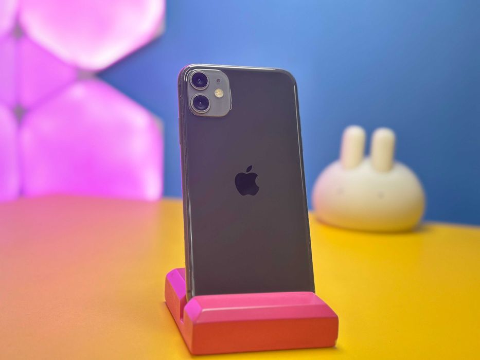 Смартфон Apple iPhone 11 128GB Black (142257) Б/У З ГАРАНТІЄЮ