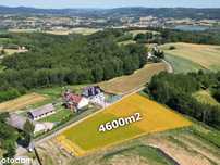 Widokowa działka 4600m2 - Skurowa