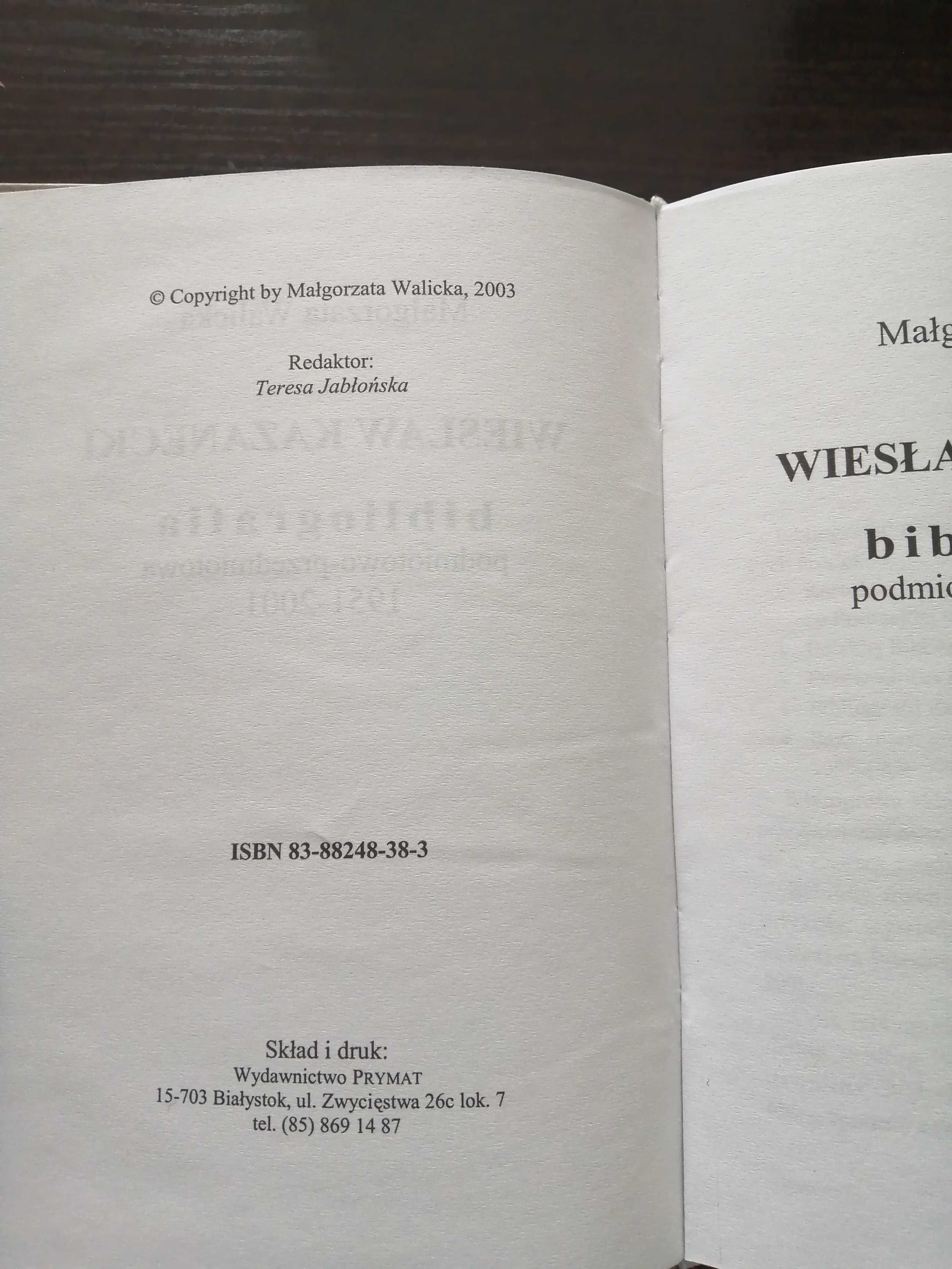 Książka Wiesław Kazanecki : bibliografia 1951 - 2001