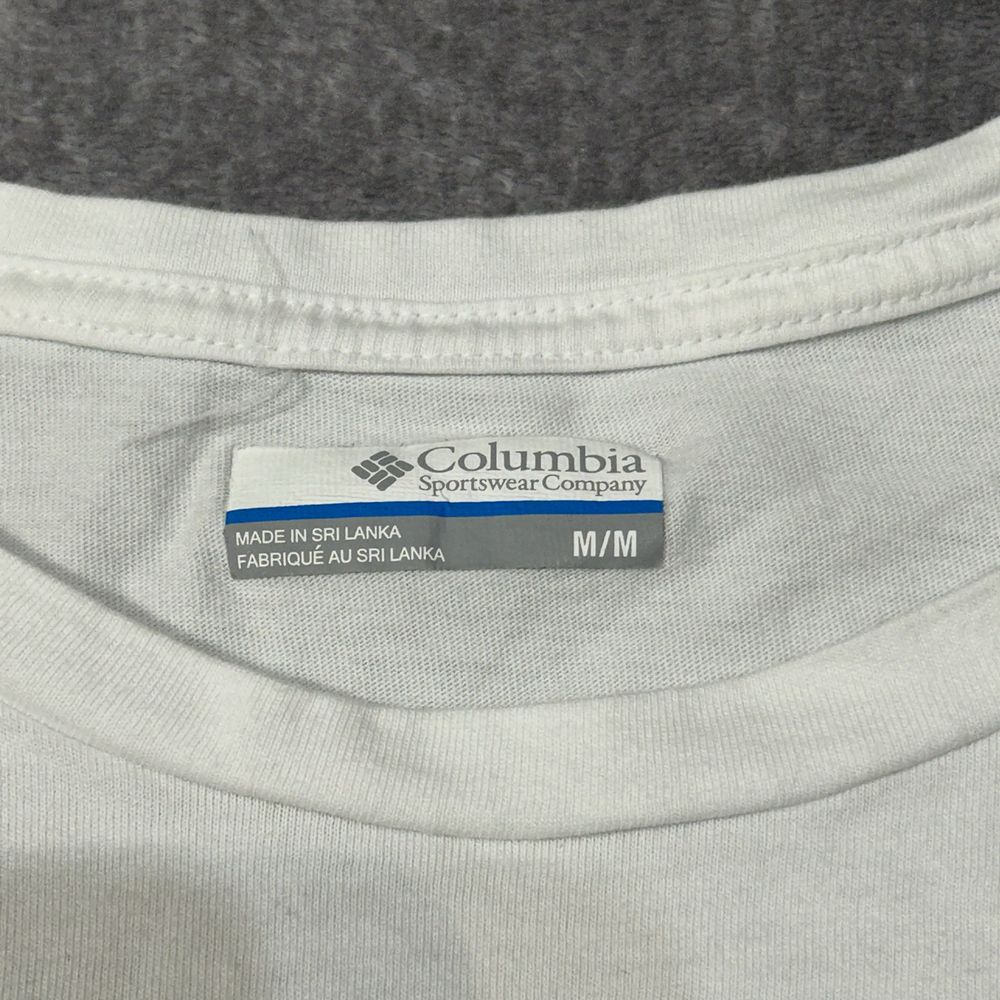 Koszulka Columbia big logo print spellout