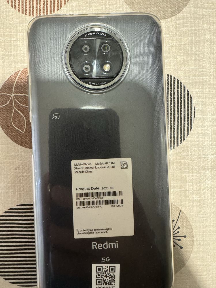 Redmi Note 9T 5G 4/128gb