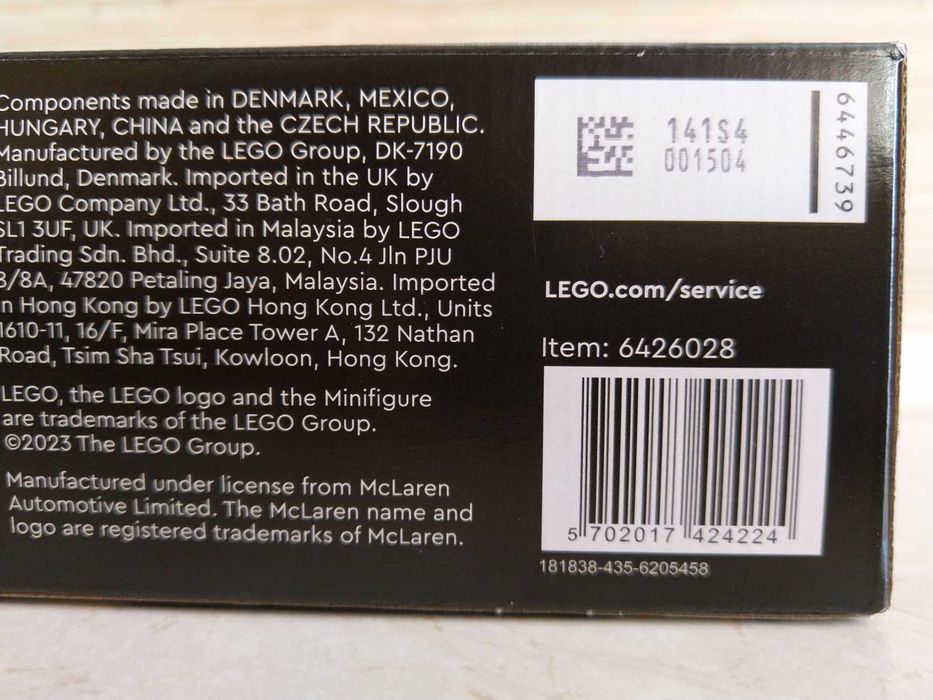 NOWE Klocki 76918 LEGO Speed Champions McLaren Solus GT i McLaren F1