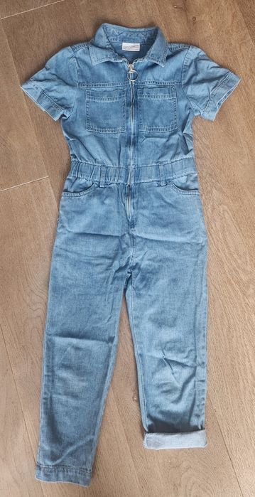 Przepiękny jeansowy kombinezon Coccodrillo. R. 110. Stan idealny
