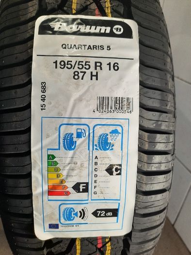 4 Opony wielosezonowe NOWE 195/55 R16 BARUM Quartaris 5 Montaż gratis!