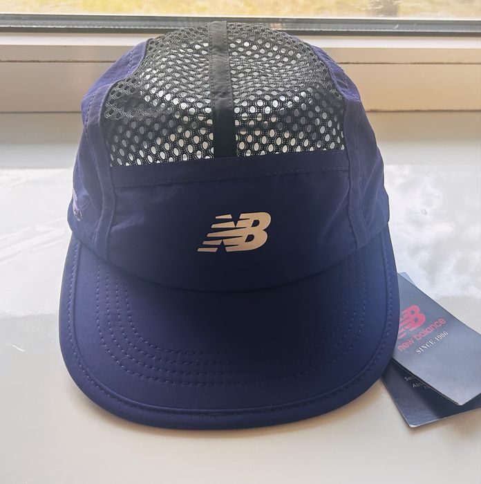 Оригінальна кепка New Balance 5 Panel Running Stash Hat