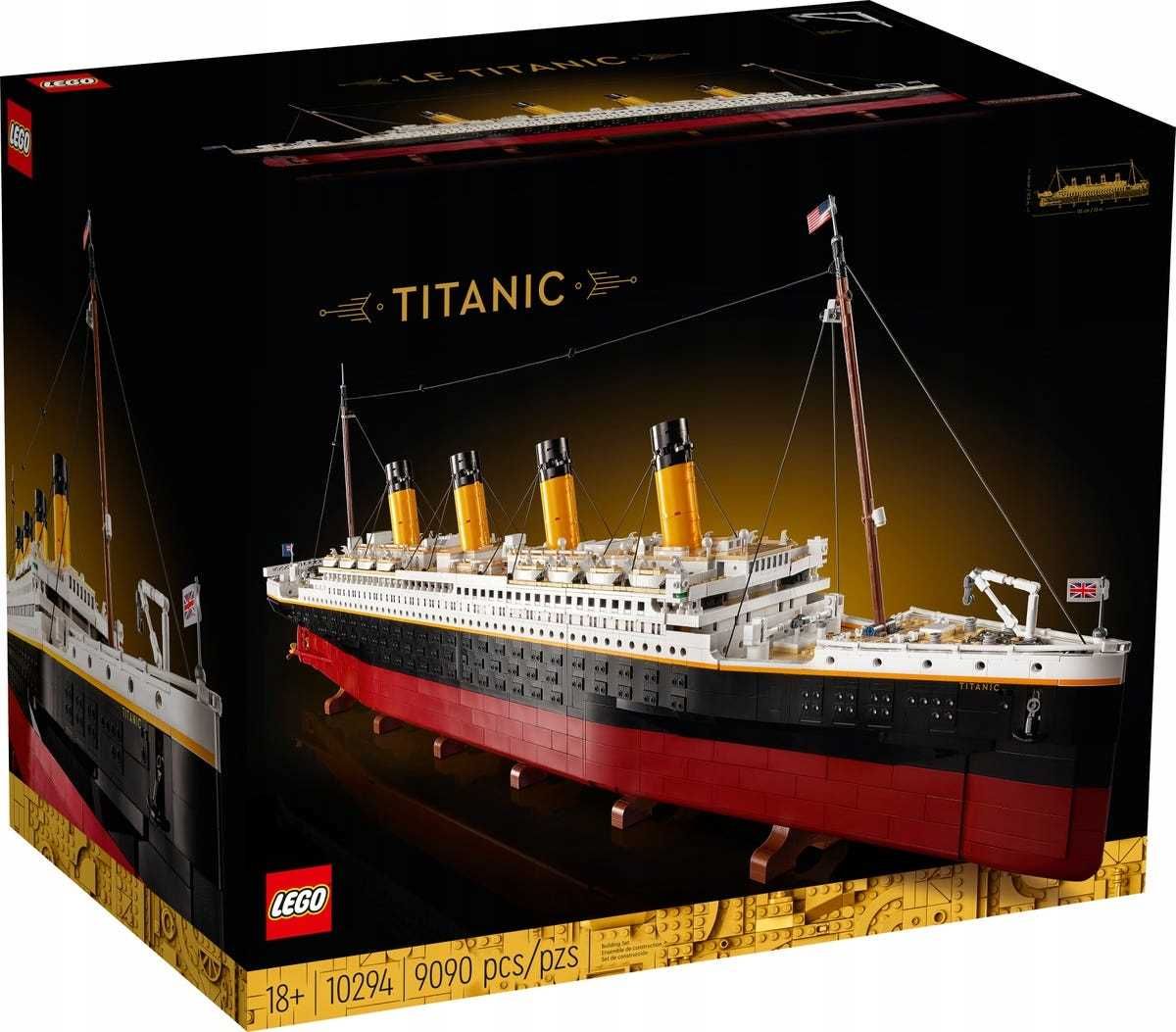 Model LEGO ICONS - Titanic, 9090 elementów KUP Z OLX!