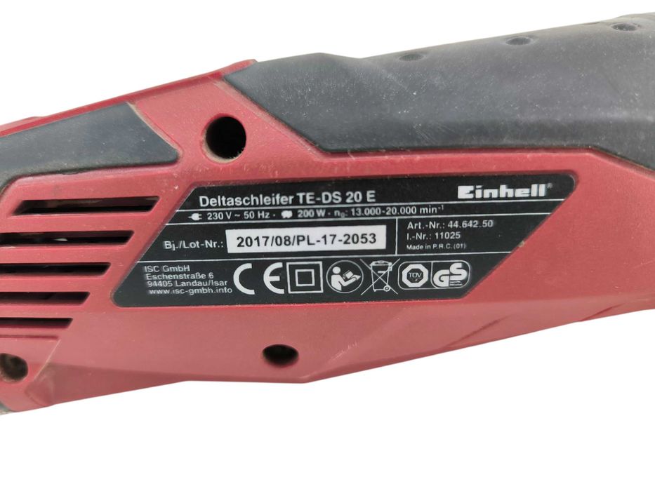 Szlifierka oscylacyjna  EINHELL TE-DS 20E