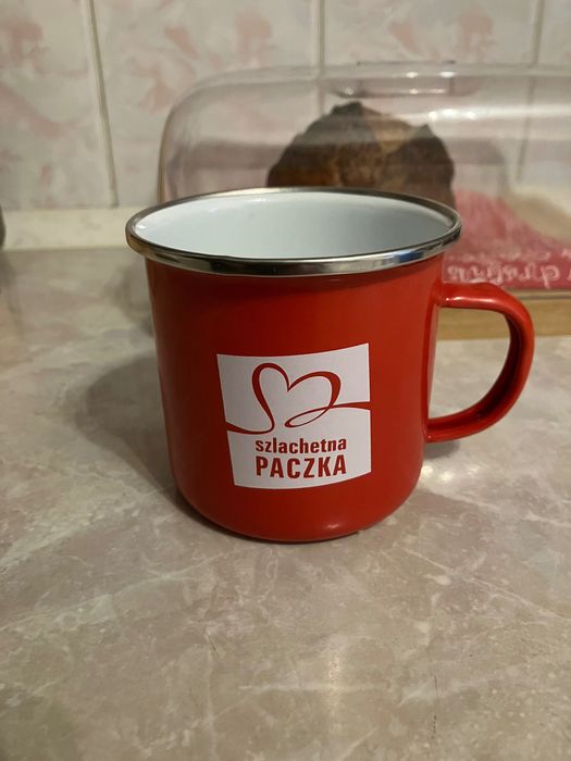 Kubek emaliowany Szlachetna paczka